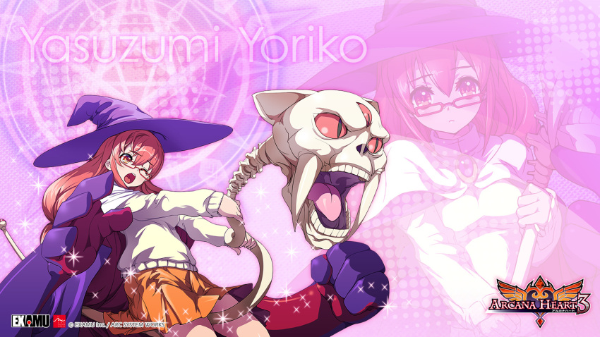 16:9, akaga_hirotaka, angry, arcana_heart, arcana_heart_3, between_thighs, blazer, braid
