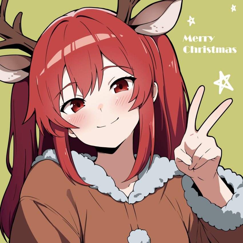 1girl, alibina_(marfusha), alternate_costume, animal_ears, breasts, closed_mouth, collarbone, commentary_request