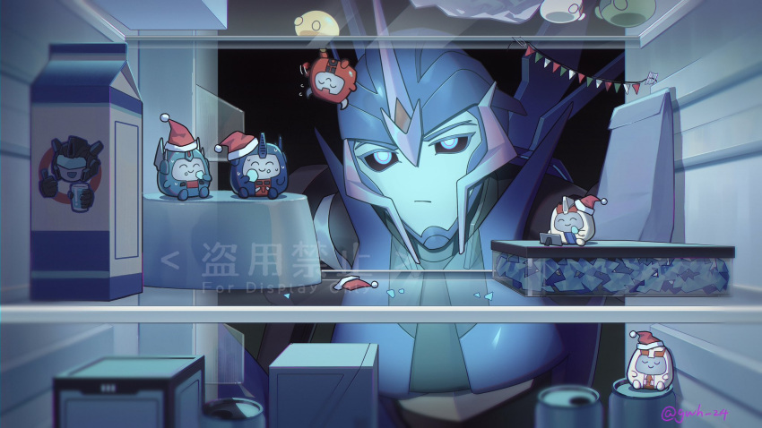 1girl, arcee, autobot, blue_eyes, breasts, bulkhead, bumblebee_(transformers), cliffjumper