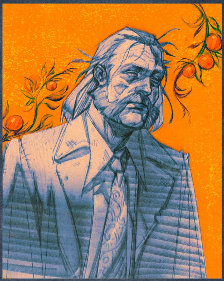 1boy, beard, dirty, dirty_clothes, disco_elysium, facial_hair, green446004, harry_du_bois