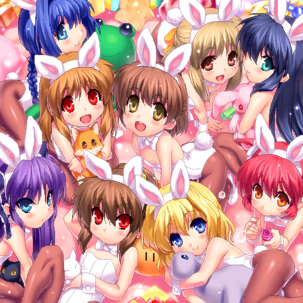 air, animal_ears, bunny, bunny_ears, bunnysuit, cat, clannad, company_connection