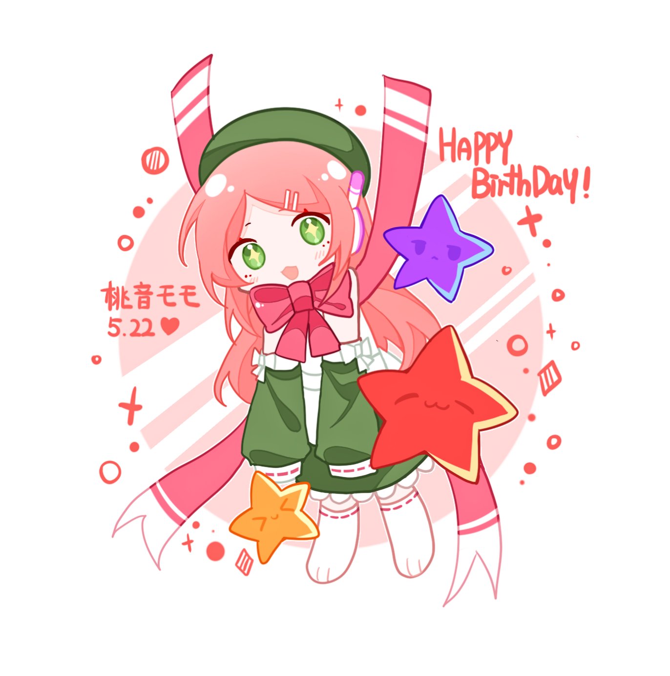 +_+, :d, beret, birthday, bow, bowtie, character_name, chibi