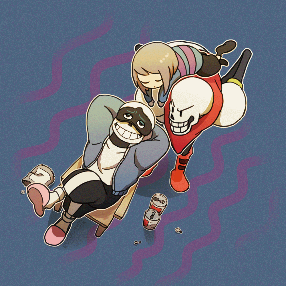 1other, 2024, 2boys, 2d, ambiguous_gender, anger_vein, animated, animated_gif