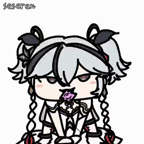 1girl, animated_gif, condom_in_mouth, looking_at_viewer, medium_hair, seseren