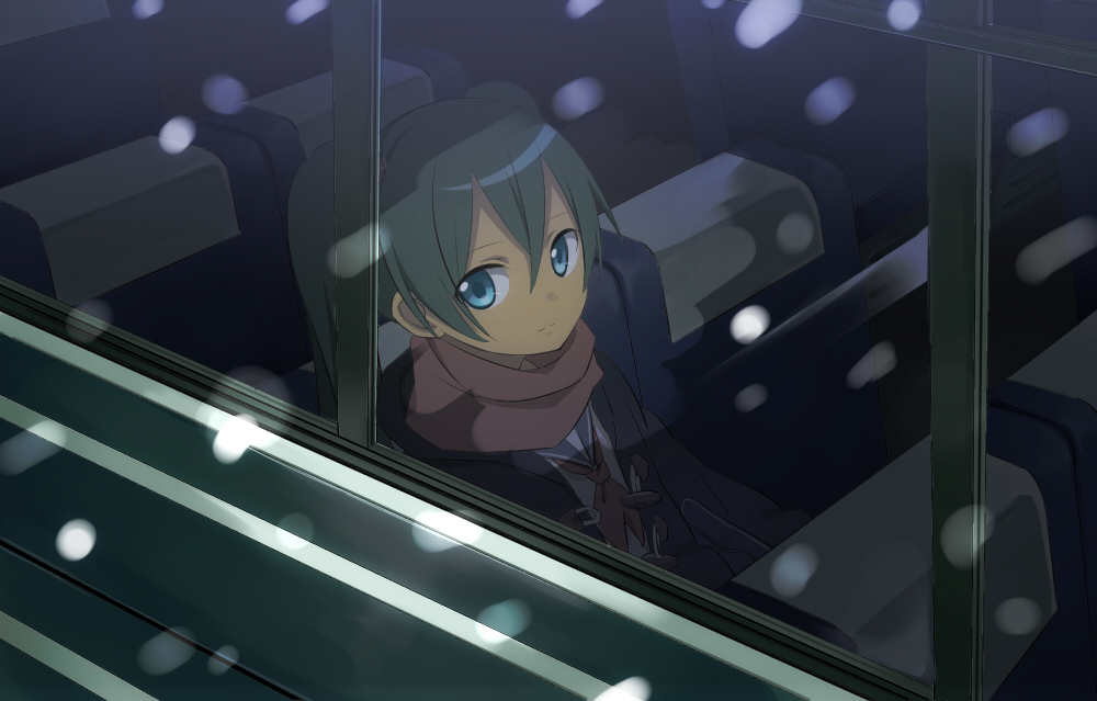 aqua_eyes, aqua_hair, blue_eyes, blue_hair, female, green_hair, hatsune_miku, long_hair