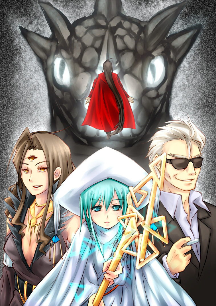 formal, hat, hecate, piku, sairei_no_hebi, sakai_yuuji, shakugan_no_shana, snake