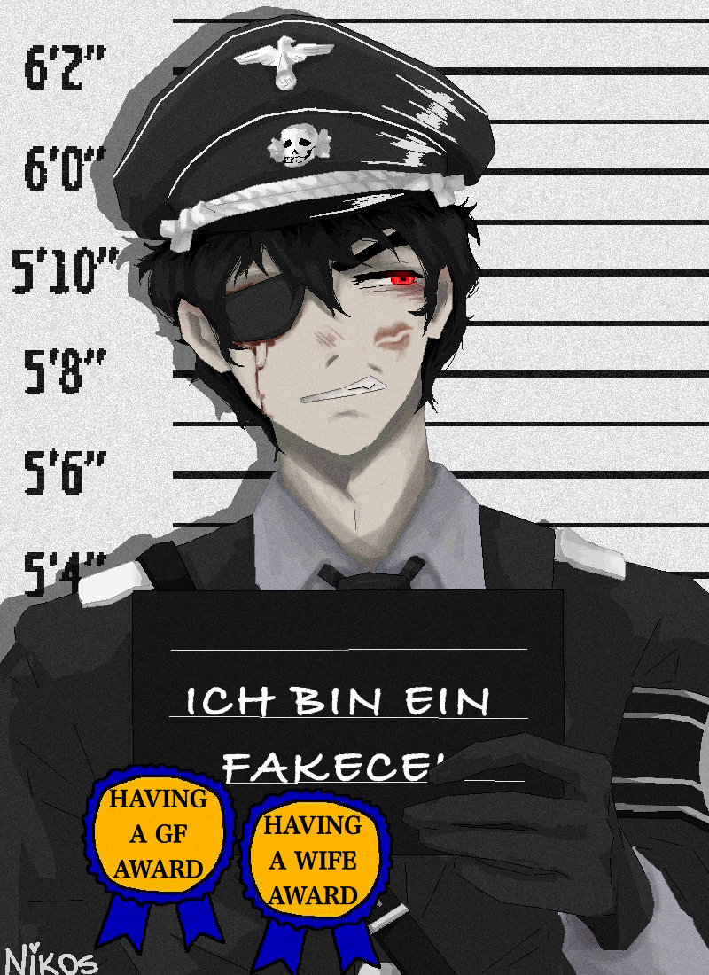 censored_symbol, fakecel, german_army, german_clothes, germany, incel, military_combat_uniform, nikospikos, tomokoclone, waffen-ss, wehrmacht, world_war_ii