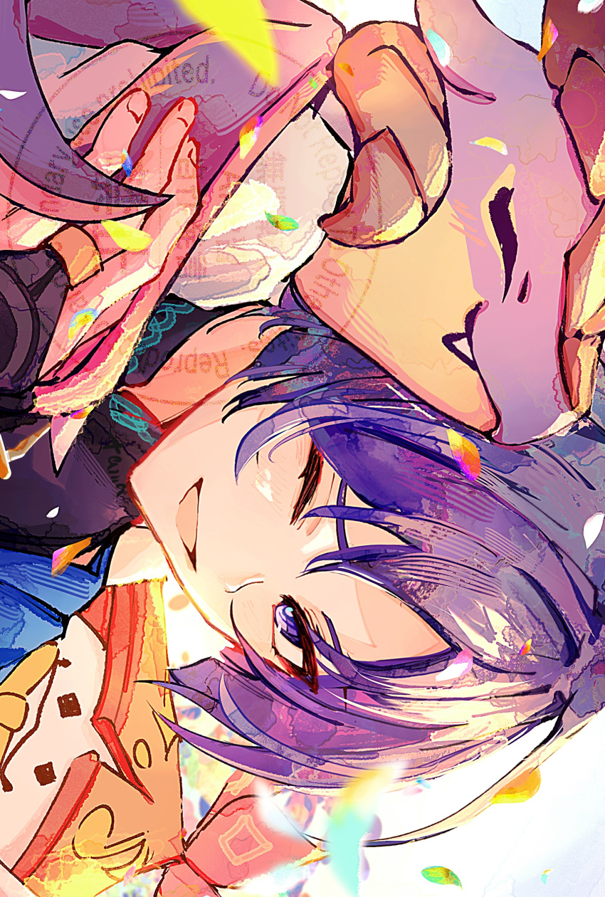 1boy, absurdres, animal, aranara_(genshin_impact), black_bodysuit, black_bridal_gauntlets, blue_cape, blunt_ends