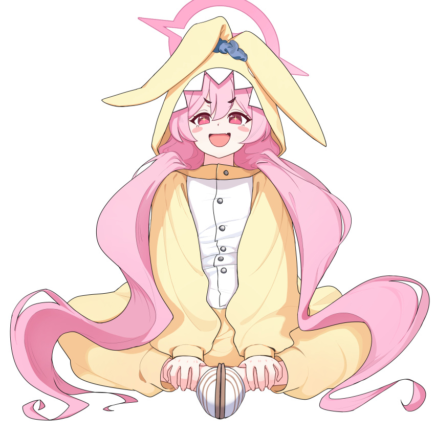 +_+, 1girl, :d, absurdres, bigmt_kid, blue_archive, blush, commentary_request