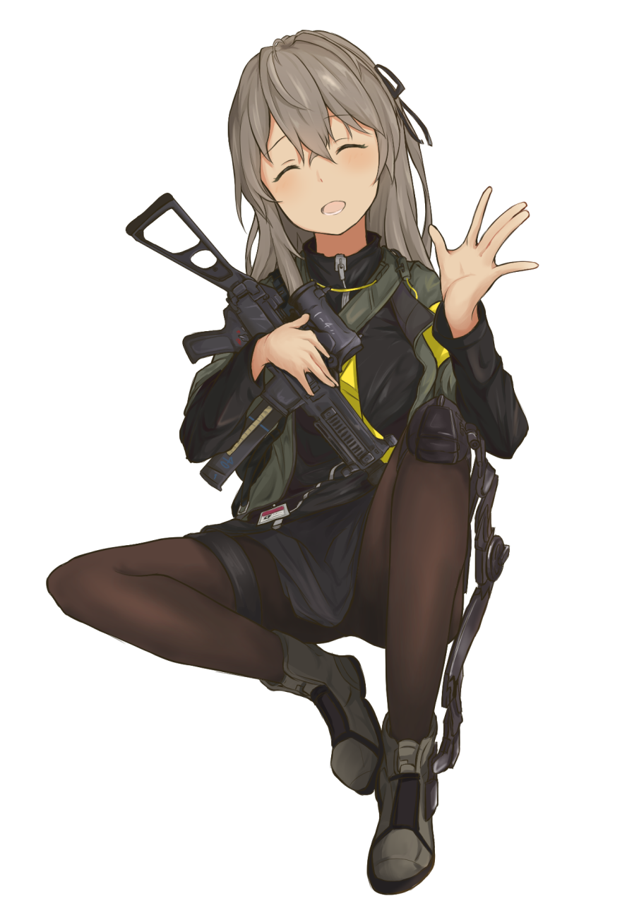 1girl, black_jacket, black_pantyhose, black_ribbon, black_skirt, blush, boots, closed_eyes