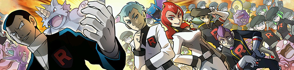 6+boys, 6+girls, aqua_hair, archer_(pokemon), ariana_(pokemon), ariga_hitoshi, belt, black_belt