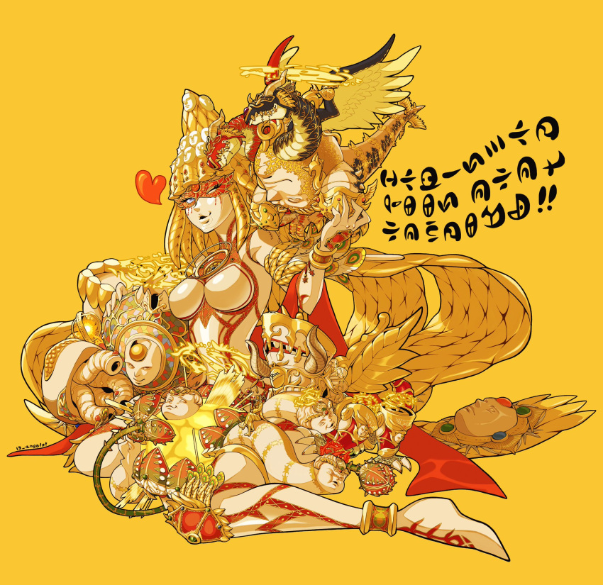 13_angelot, 1girl, android, angel, bayonetta_(series), bayonetta_1, blonde_hair, blue_eyes