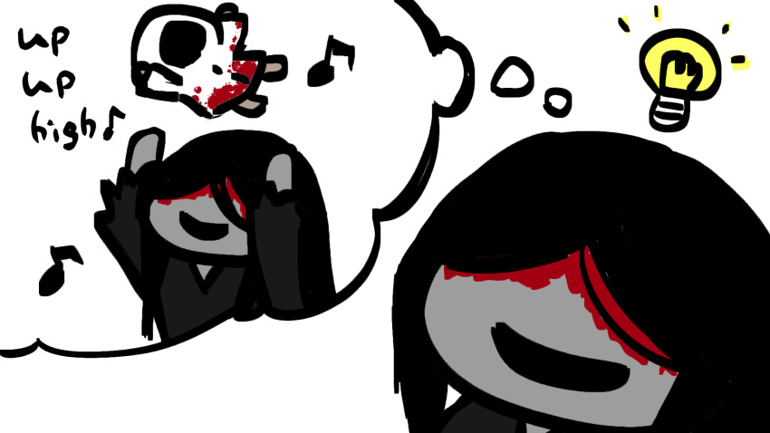 1boy, 1girl, aged_down, black_hair, black_kimono, blood, blood_on_clothes, blood_on_face