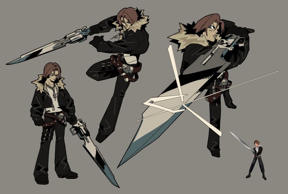 1boy, belt, belt_buckle, black_footwear, black_gloves, black_jacket, black_pants, blue_eyes