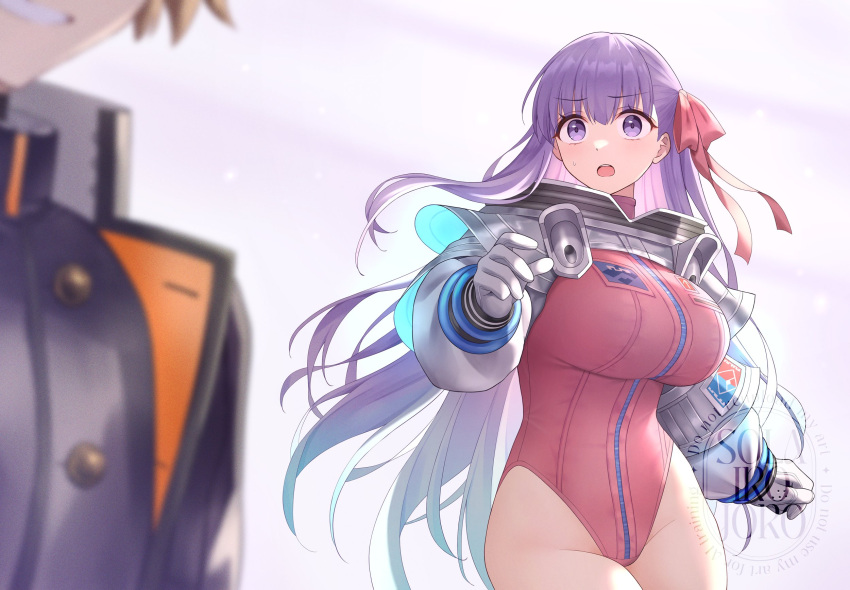 1boy, 1girl, archetype_inception_(fate/grand_order), bb_(fate), bb_cosmo_(fate), fate/extra, fate/extra_ccc, fate/grand_order