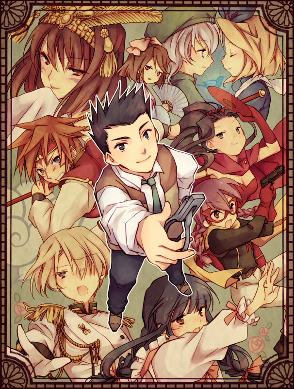 cosplay, fujieda_kaede, iris_chateaubriand, kanzaki_sumire, kirishima_kanna, leni_milchstrasse, maria_tachibana, oogami_ichirou