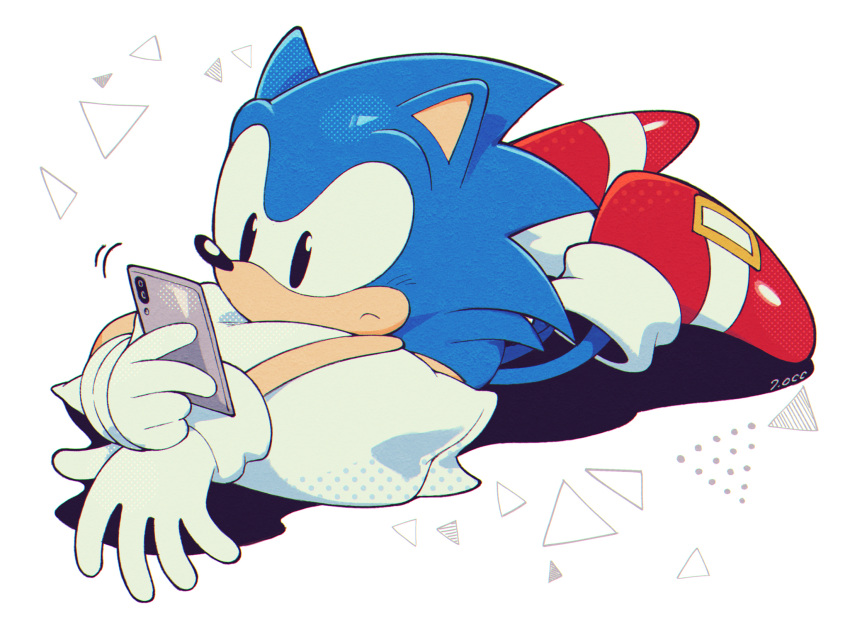 blue_fur, cellphone, furry, furry_male, hedgehog_boy, highres, holding, holding_phone