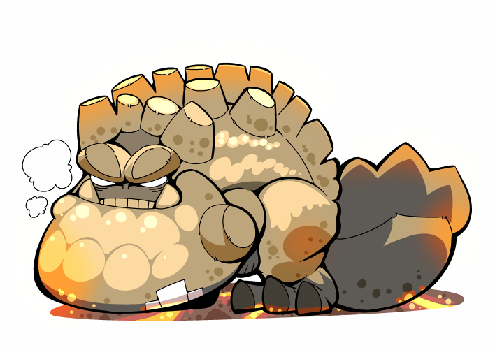bandage, bandages, chin, dinosaur, dragon, fangs, hounori, monster