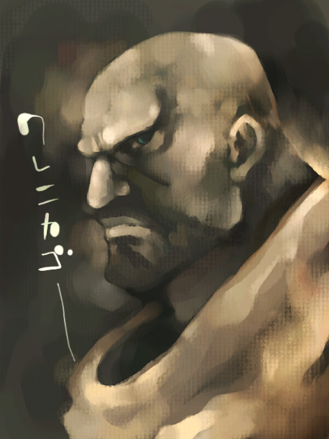 1boy, bad_id, bald, blue_eyes, closed_mouth, commentary_request, dungeons_&amp;_dragons, dungeons_&amp;_dragons:_chronicles_of_mystara