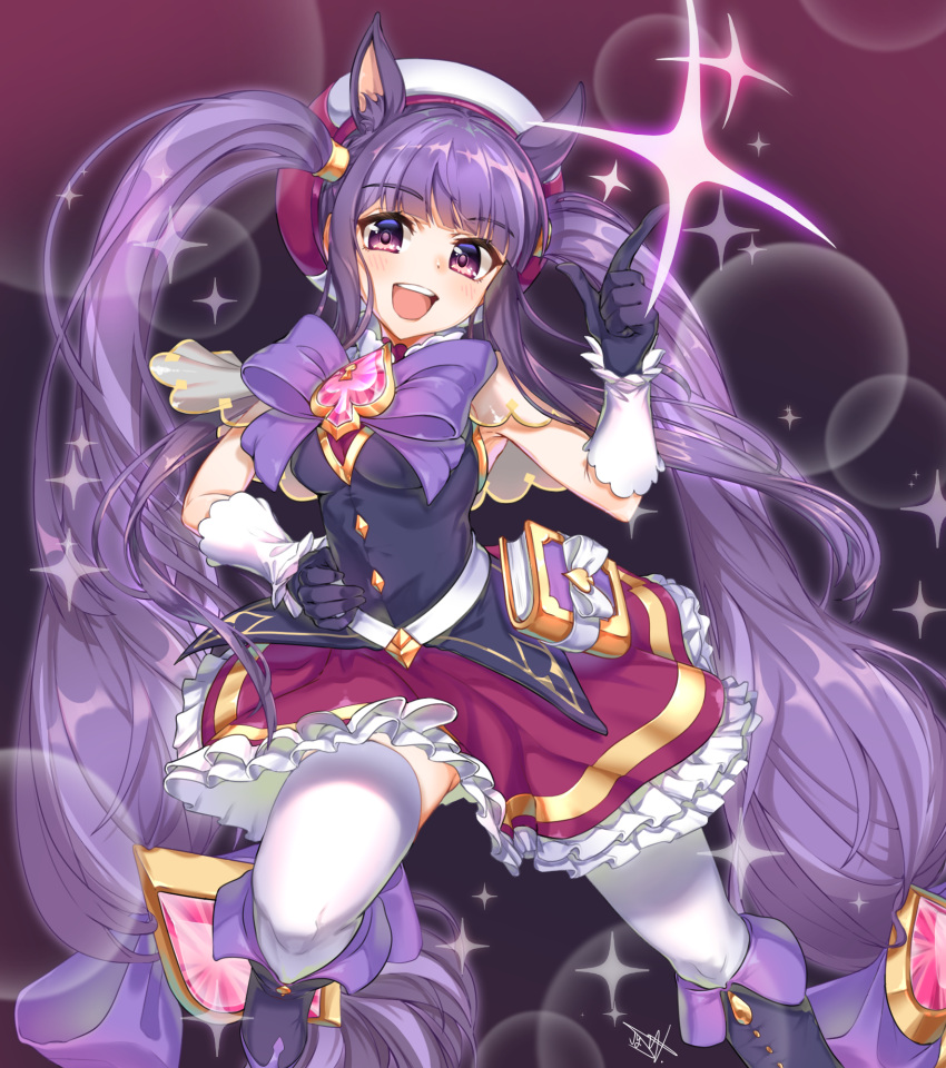 acuma, alternate_costume, animal_ears, armpits, bare_shoulders, beret, black_shirt, book