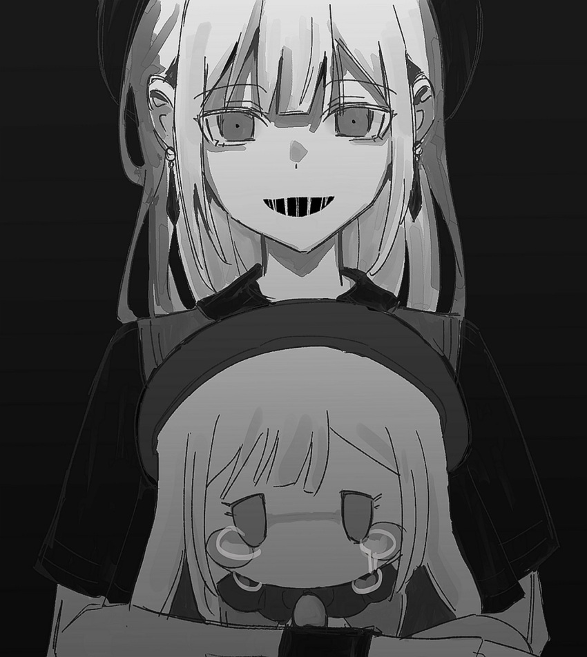 1girl, bang_dream!, bang_dream!_it's_mygo!!!!!, beret, capelet, chara_tomato52, character_doll, commentary