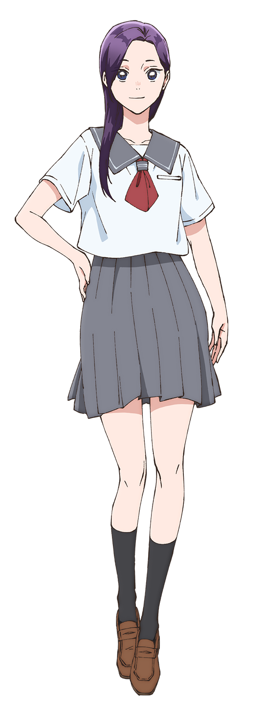 1girl, ao_no_hako, arm_at_side, black_socks, blush, brown_footwear, closed_mouth, collarbone
