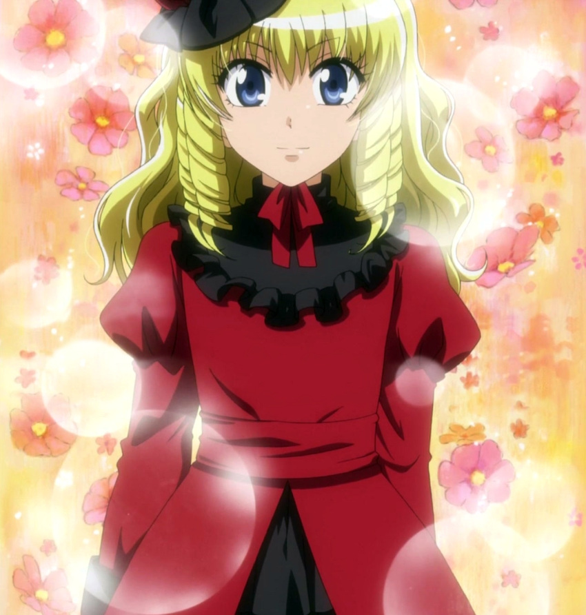 blonde_hair, blue_eyes, crossdressinging, highres, hyoudou_aoi, kaichou_wa_maid-sama!, screencap, stitched