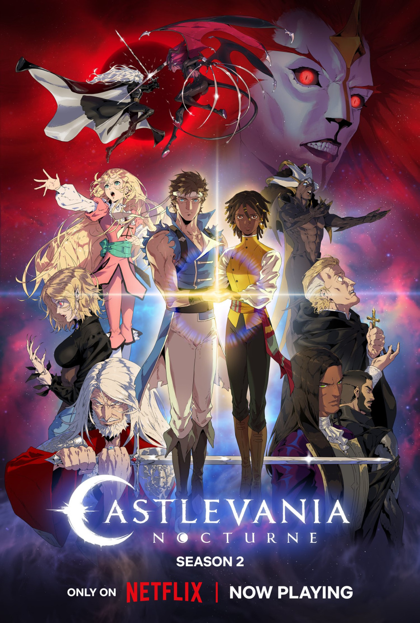 alucard_(castlevania), annette_(castlevania), beard, boots, castlevania:_nocturne, castlevania_(netflix), castlevania_(series), claws