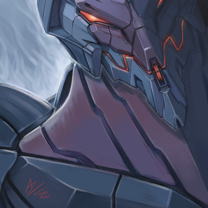eva_01, eva_03, mecha, neon_genesis_evangelion, no_humans, rebuild_of_evangelion