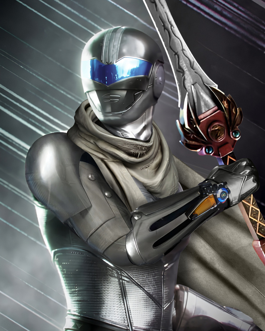 3d, chrono_ranger, highres, kamen_rai, mighty_morphin_power_rangers, mirai_sentai_timeranger, non-web_source, power_rangers