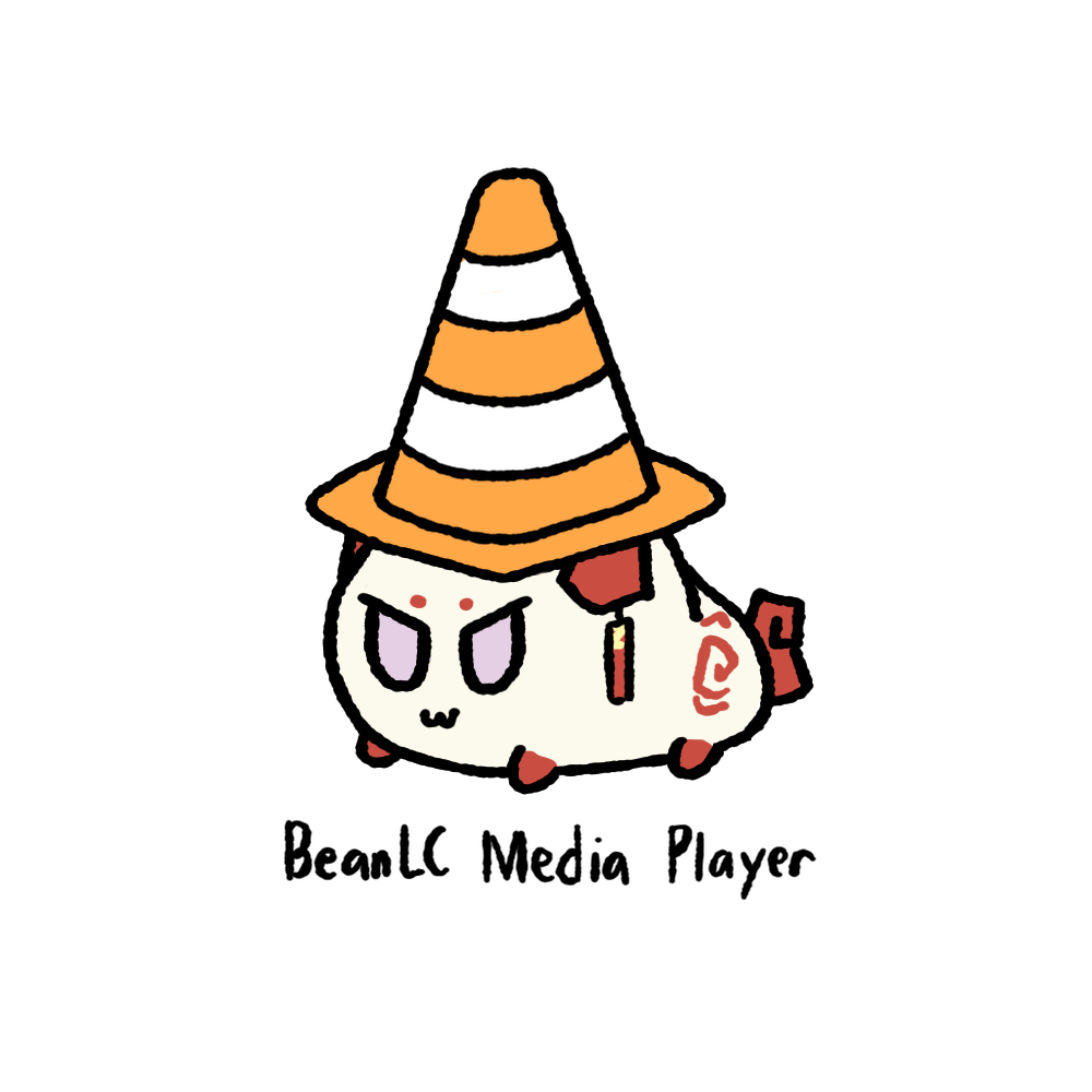 arknights, dragon_bubble_(arknights), english_commentary, english_text, nian_(arknights), no_humans, simple_background, traffic_cone