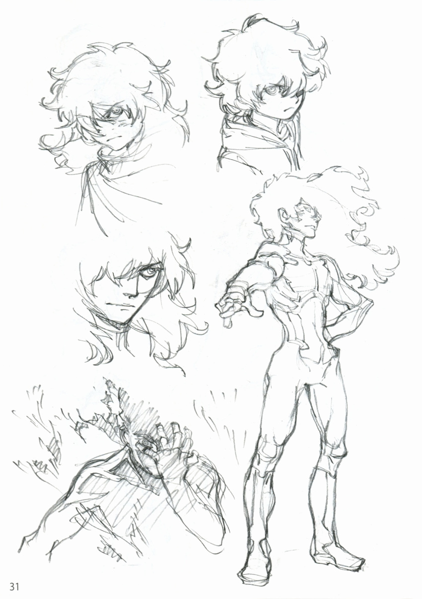 highres, lordgenome, scan, sketch, tengen_toppa_gurren-lagann, tengen_toppa_gurren_lagann, tengen_toppa_gurren_lagann:_parallel_works, yoshinari_yoh