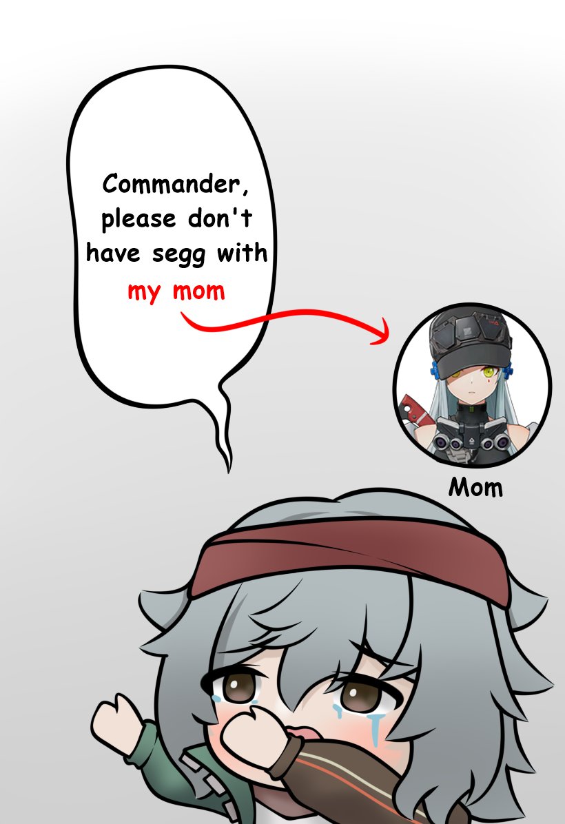 2girls, blush, chibi, crying, crying_with_eyes_open, english_text, expressionless, g11_(girls'_frontline)