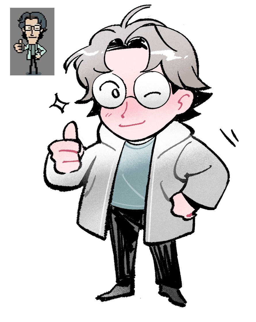1boy, black_pants, blue_shirt, blush, chibi, chibi_only, chun_(moonlessgown), closed_mouth