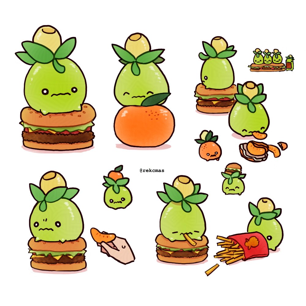^_^, burger, closed_eyes, closed_mouth, commentary, eating, english_commentary, food
