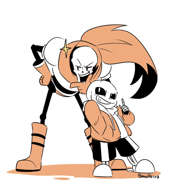 2017, 2boys, 2d, :d, artist_name, bano_akira, bent_over, black_shorts