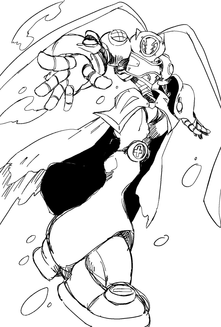 amphimon, android, armor, bubble, digimon, digimon_(creature), diving_suit, full_armor