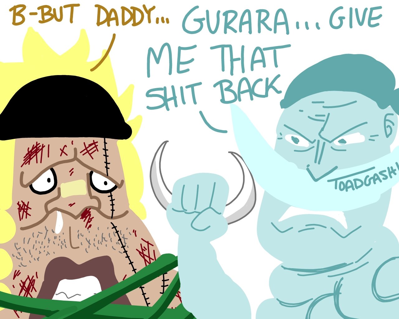 braid, edward_newgate, edward_weevil, long_hair, multiple_boys, one_piece, toadgashi