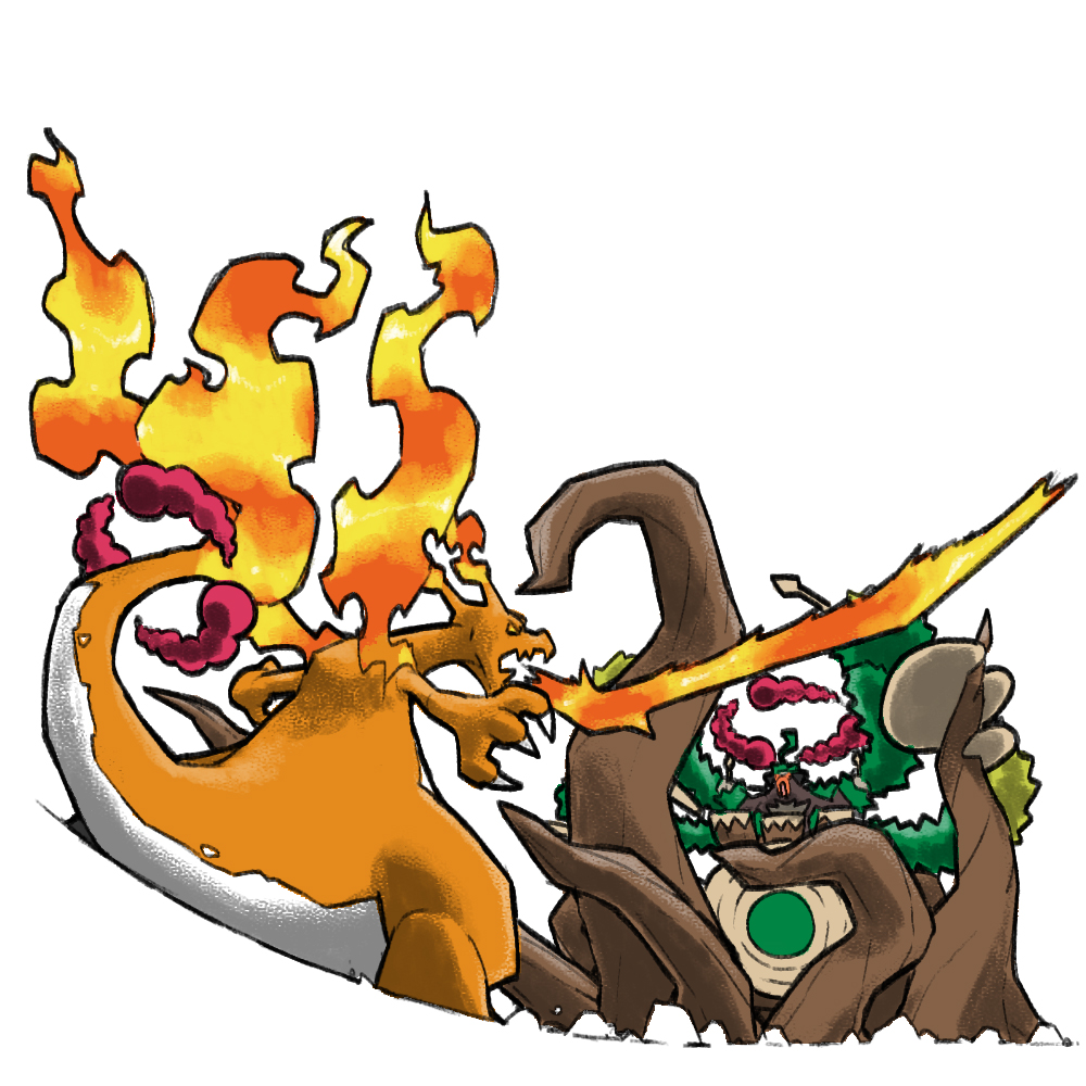 animal_focus, blacknirrow, charizard, claws, drumsticks, fire, flame-tipped_tail, gigantamax_charizard