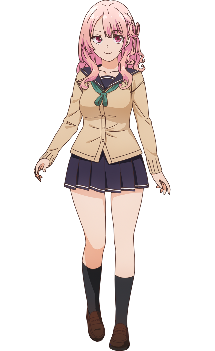 1girl, black_socks, blue_sailor_collar, blue_shirt, blue_skirt, brown_cardigan, brown_footwear, cardigan
