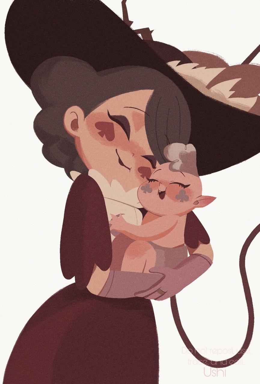 2girls, baby, blush, diaper, dress, eclipsa_butterfly, green_hair, highres