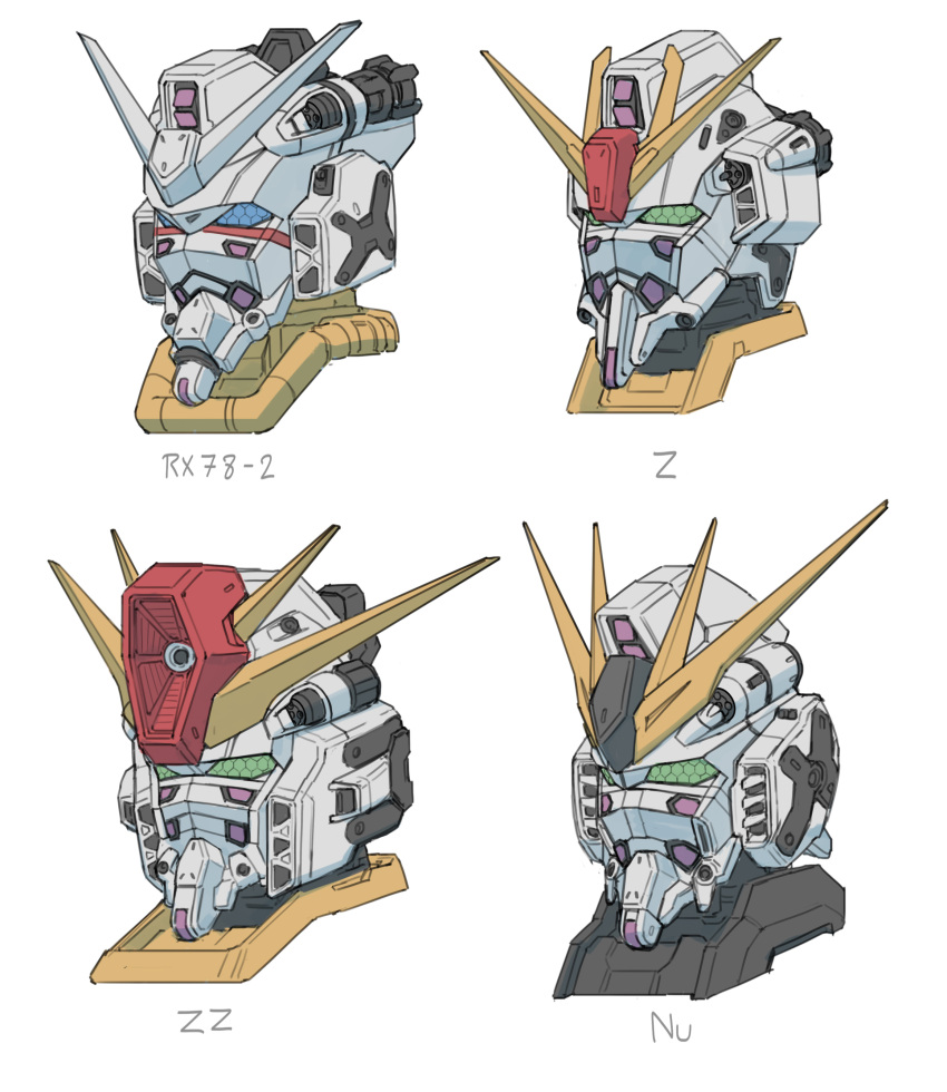 absurdres, beam_cannon, blue_eyes, char's_counterattack, green_eyes, gun, gundam, gundam_gquuuuuux