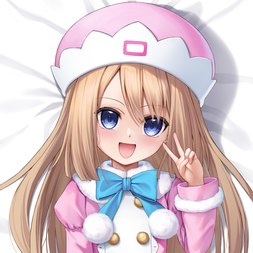 1girl, blue_bow, blue_bowtie, blue_eyes, bow, bowtie, brown_hair, coat
