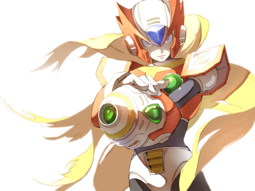 banpai_akira, blonde_hair, capcom, helmet, mega_man_(series), mega_man_x_(series), rockman, rockman_x