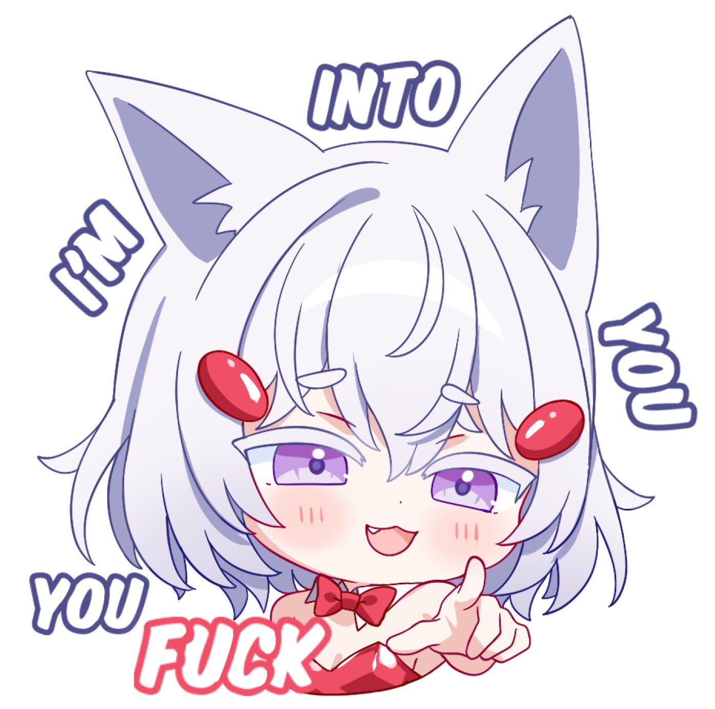 1girl, alternate_costume, animal_ears, bare_shoulders, blush_stickers, bow, bowtie, chibi