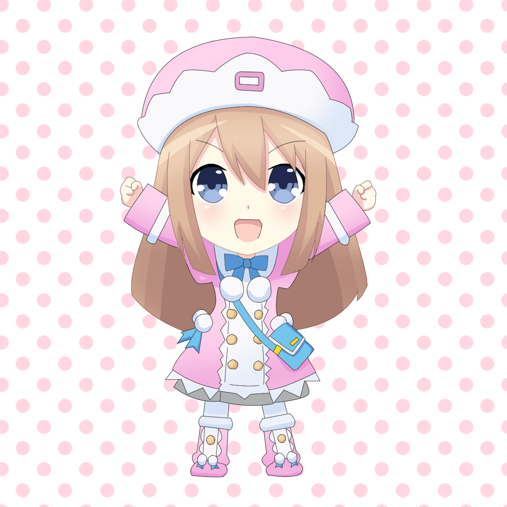 1girl, blue_bag, blue_bow, blue_bowtie, blue_eyes, bow, bowtie, brown_hair
