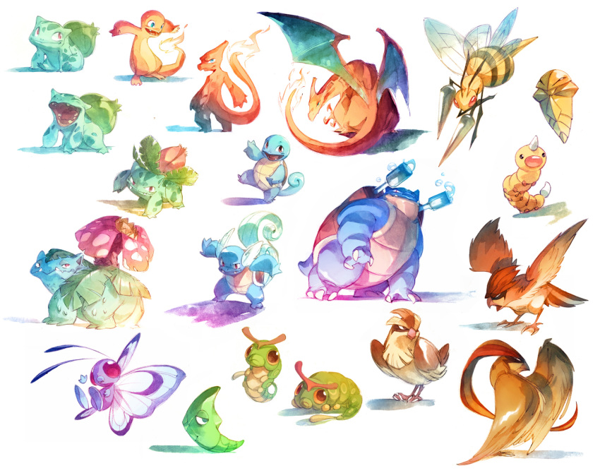 animal_focus, beedrill, blastoise, bulbasaur, butterfree, caterpie, charizard, charmander