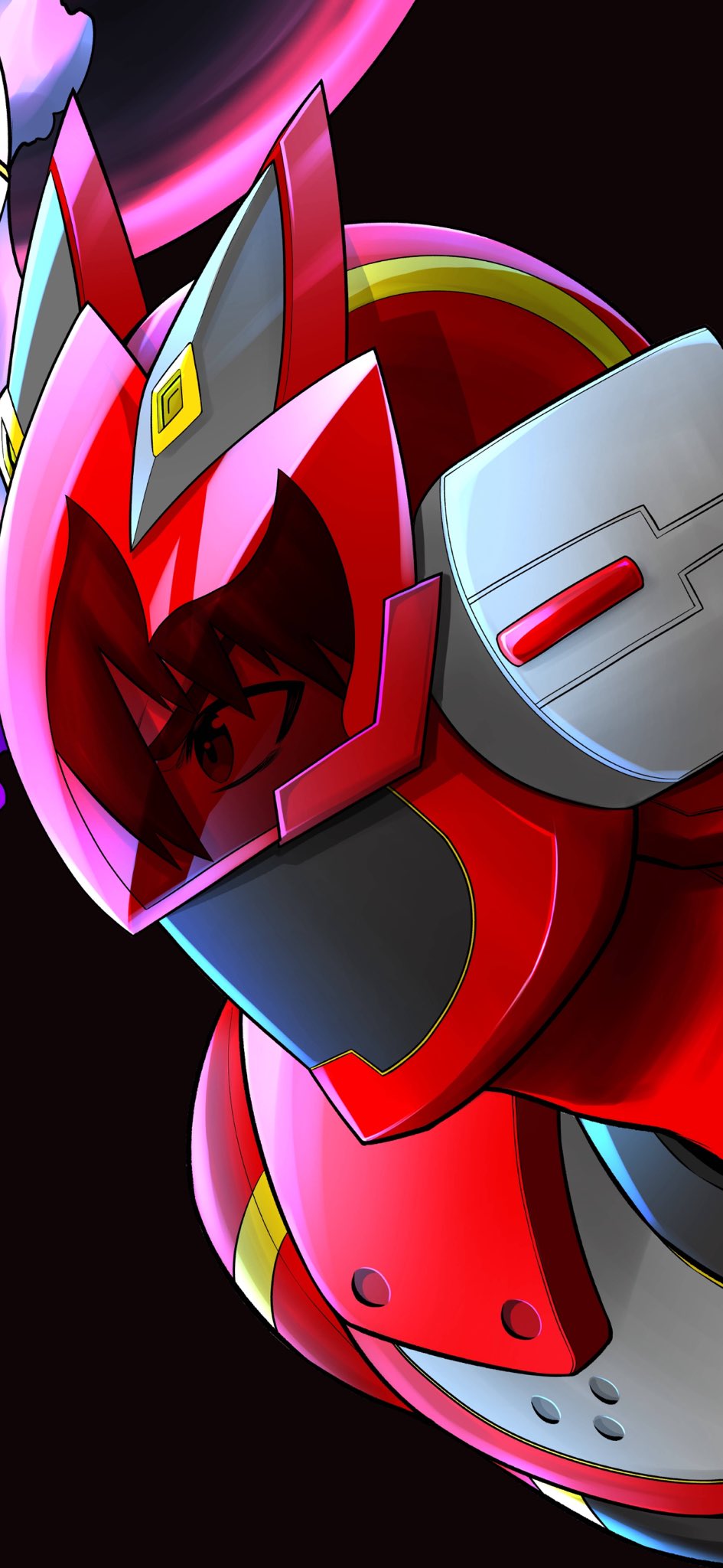 1boy, armor, asagaki_toogo, black_background, bodysuit, helmet, highres, kizuna_red