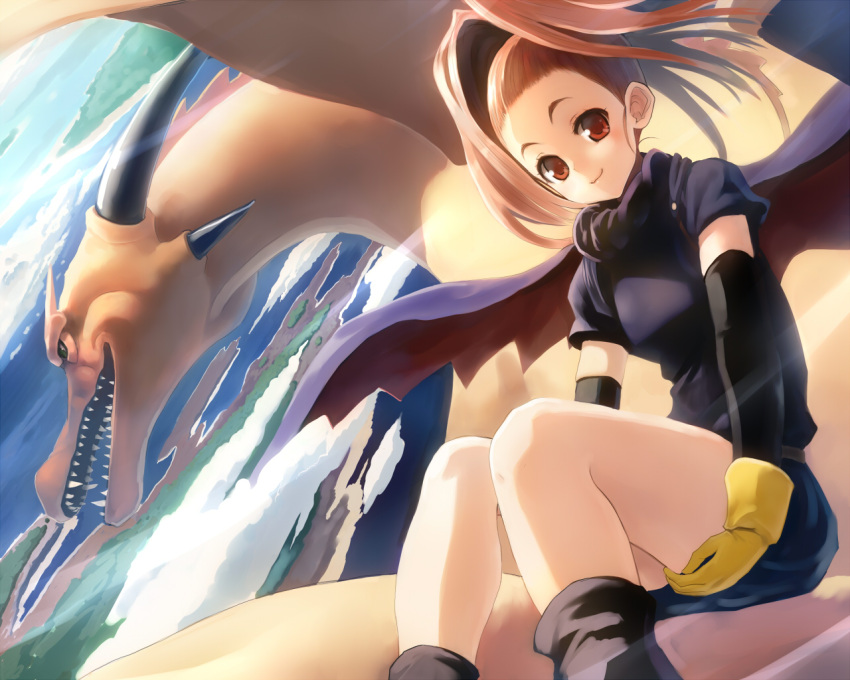 brown_eyes, brown_hair, cape, character_request, chimochimo, dragon, dragon_quest, dragon_quest_vi