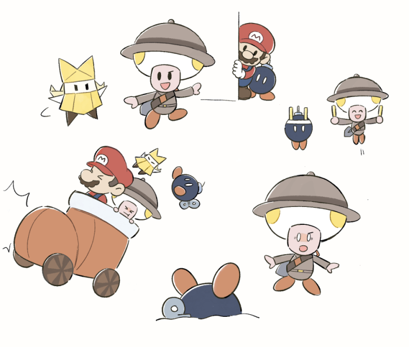 >_<, 1boy, 1girl, ^_^, against_wall, belt, belt_buckle, big_nose